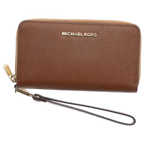 michael kors tan wallet|michael kors discontinued wallets.